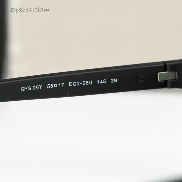 NEW Prada Linea Rossa PS05YS DG006U Black Dark Green Rectangle Unisex Sunglasses - Picture 5 of 8